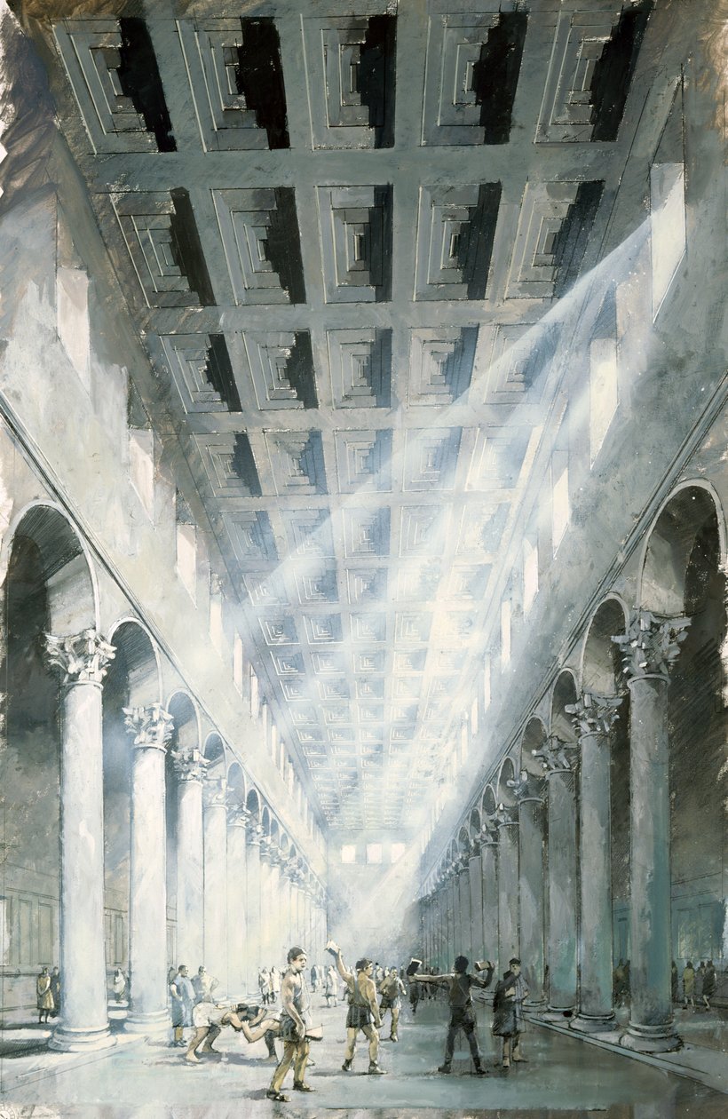 Wroxeter Roma Şehri, 2. yüzyıl, 1990-2010 by Ivan Lapper