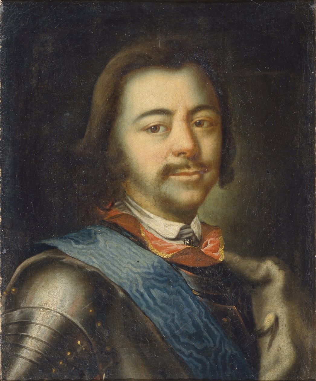 İmparator I. Peter'ın Portresi 1672-1725, 18. yüzyıl başı. by Ivan Nikitich Nikitin