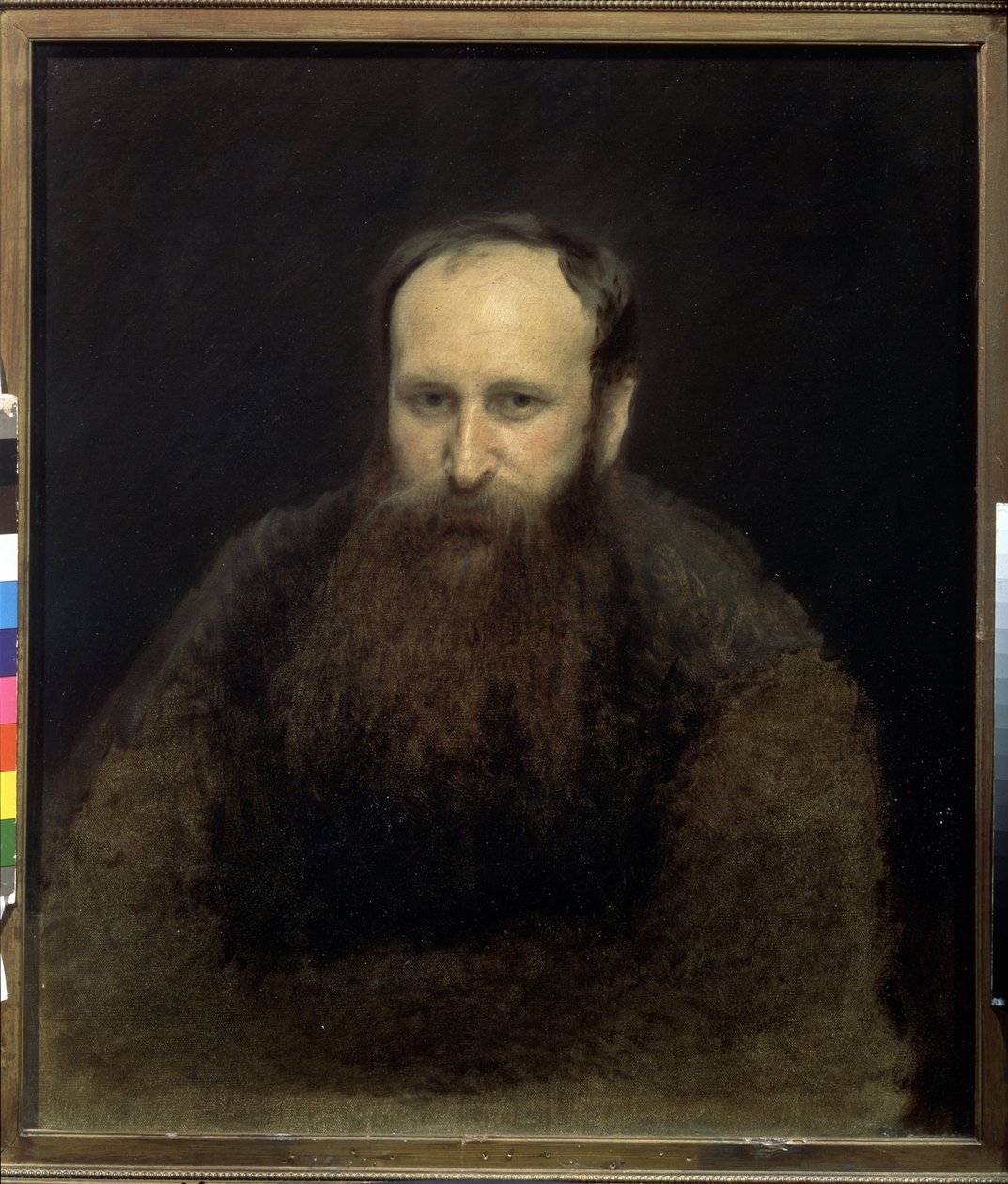 Sanatçının portresi Vasily Vereshchagin (1842-1904) (Sanatçı V.Vershchagin