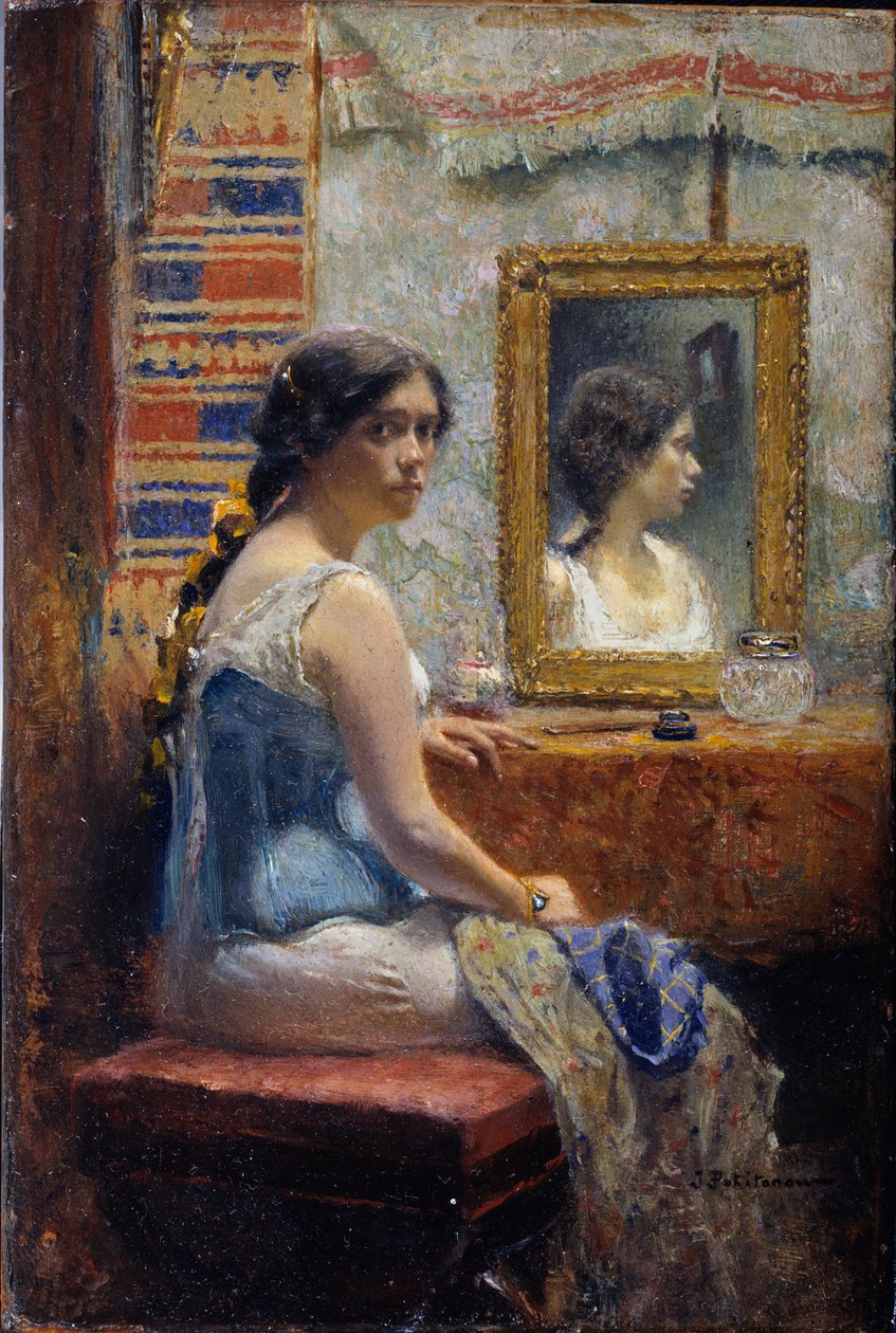 Aynadaki Bayan by Ivan Pavlovich Pokhitonov