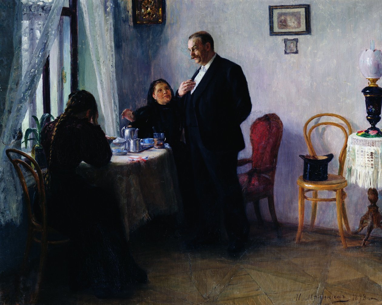 Evlenme teklifi by Ivan Semenovich Malinin