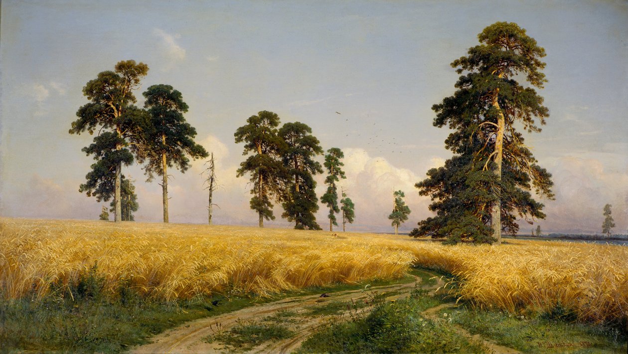 Çavdar by Ivan Ivanovich Shishkin