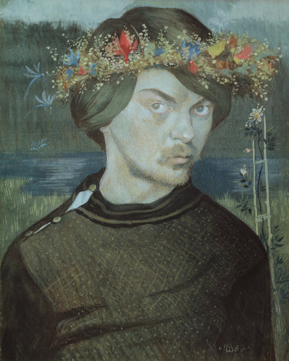 Otoportre by Ivar Axel Henrick Arosenius
