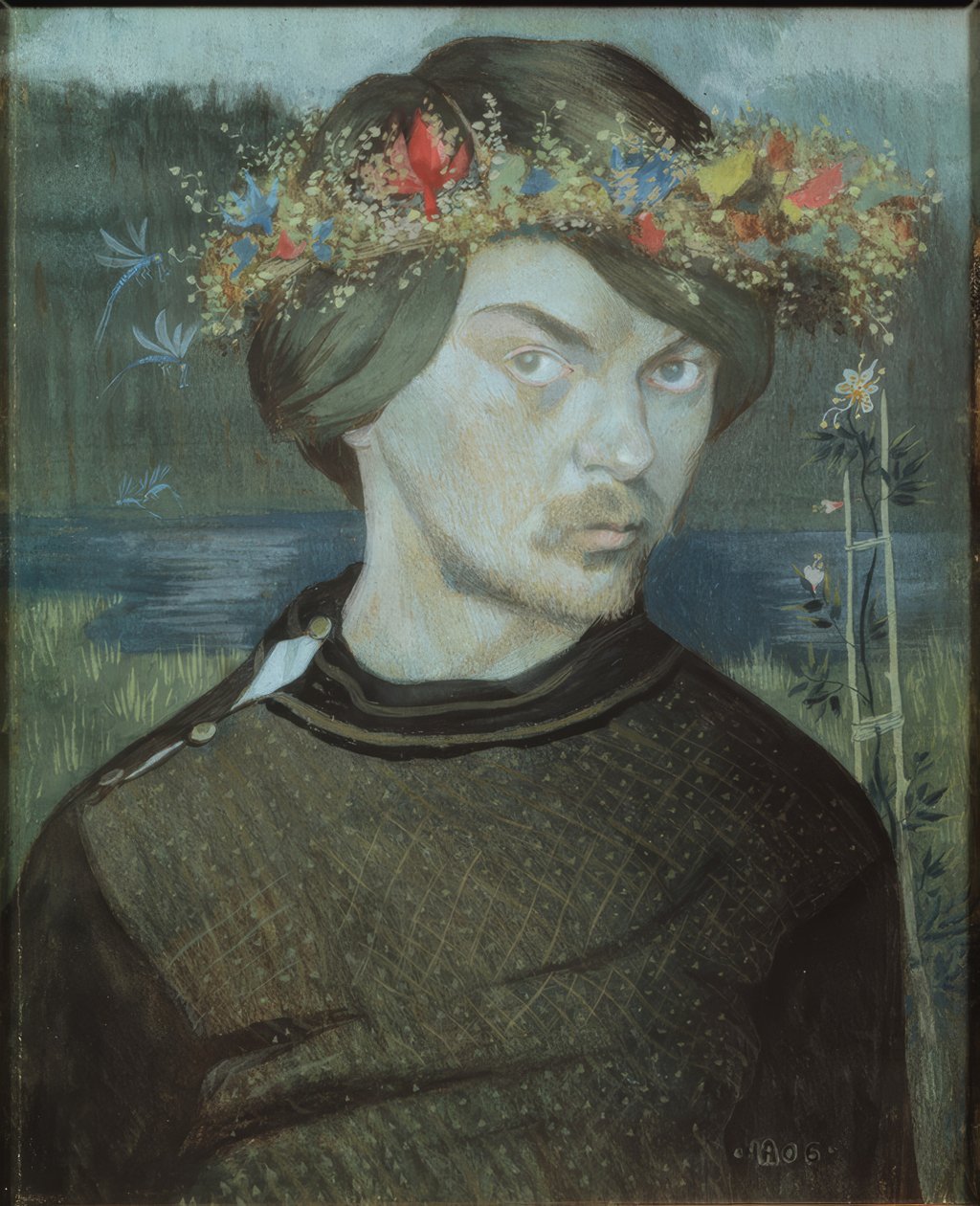 otoportre by Ivar Axel Henrik Arosenius