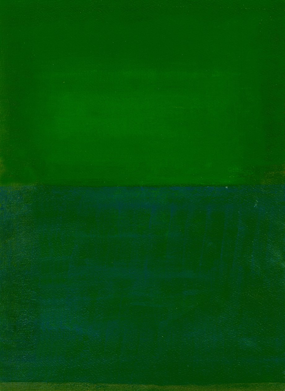Uzay, Zaman, Hareket, Yeşil, 2010 by Izabella Godlewska de Aranda