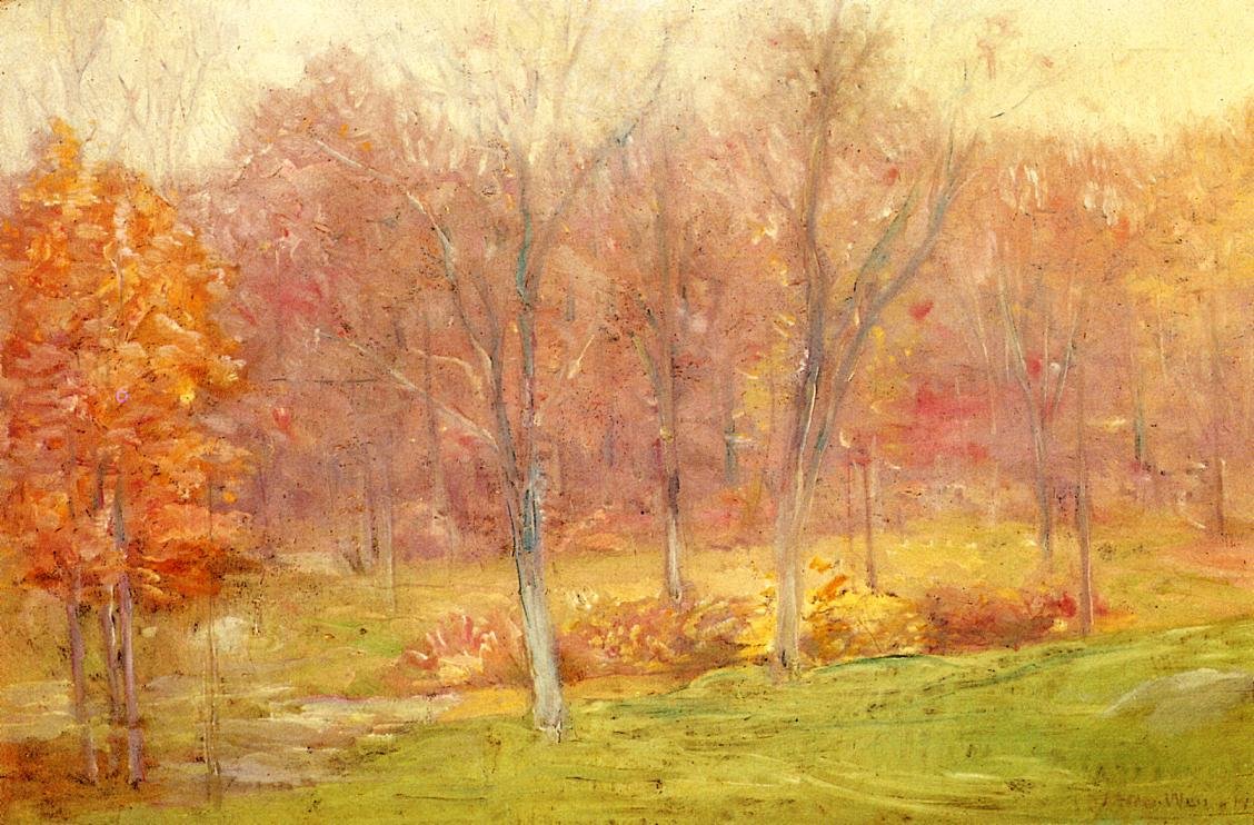 Sonbahar Yağmuru by J. Alden Weir