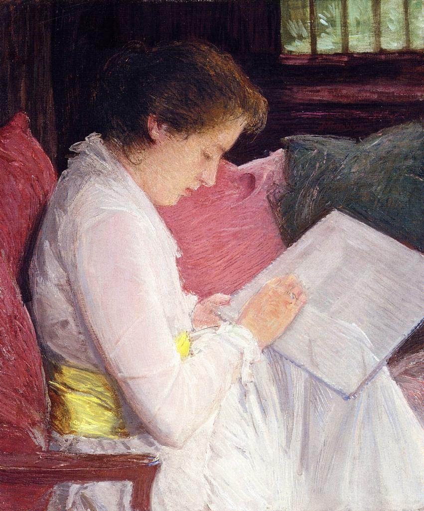 Dantel Makinesi by J. Alden Weir