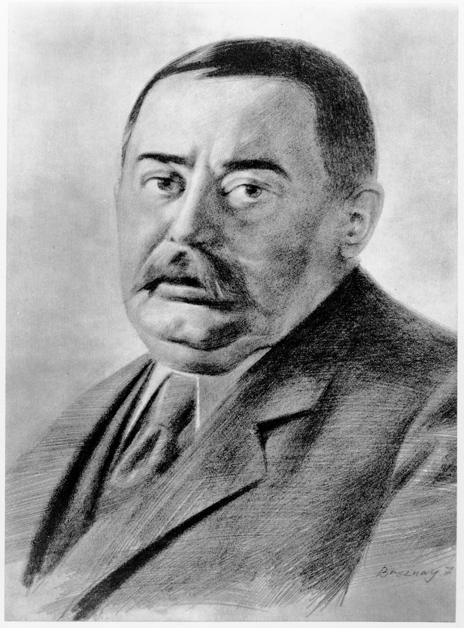 Mikszath Kalman, 1890-1910 by J. Breznay