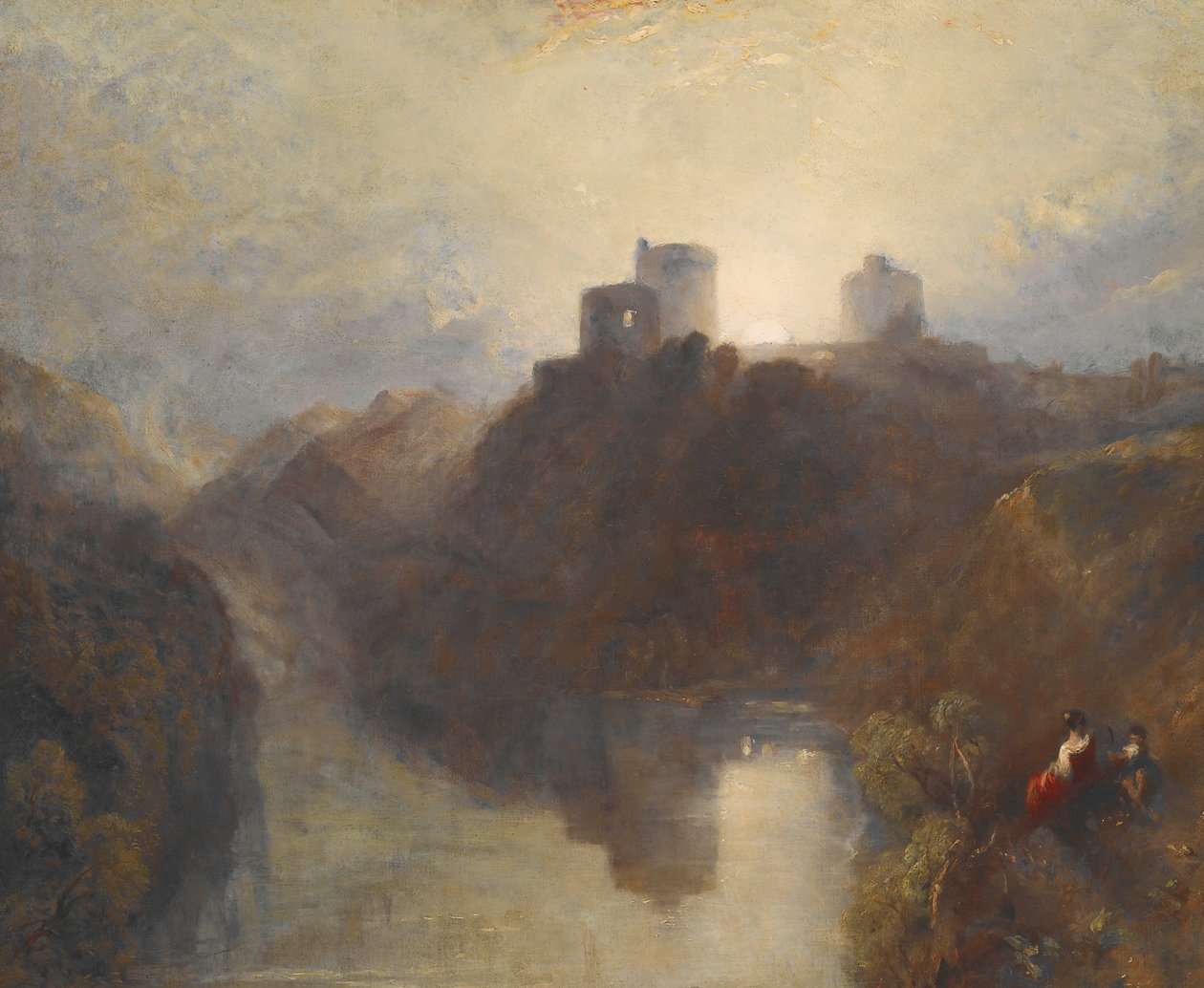 Kilgarren Kalesi by Joseph Mallord William Turner