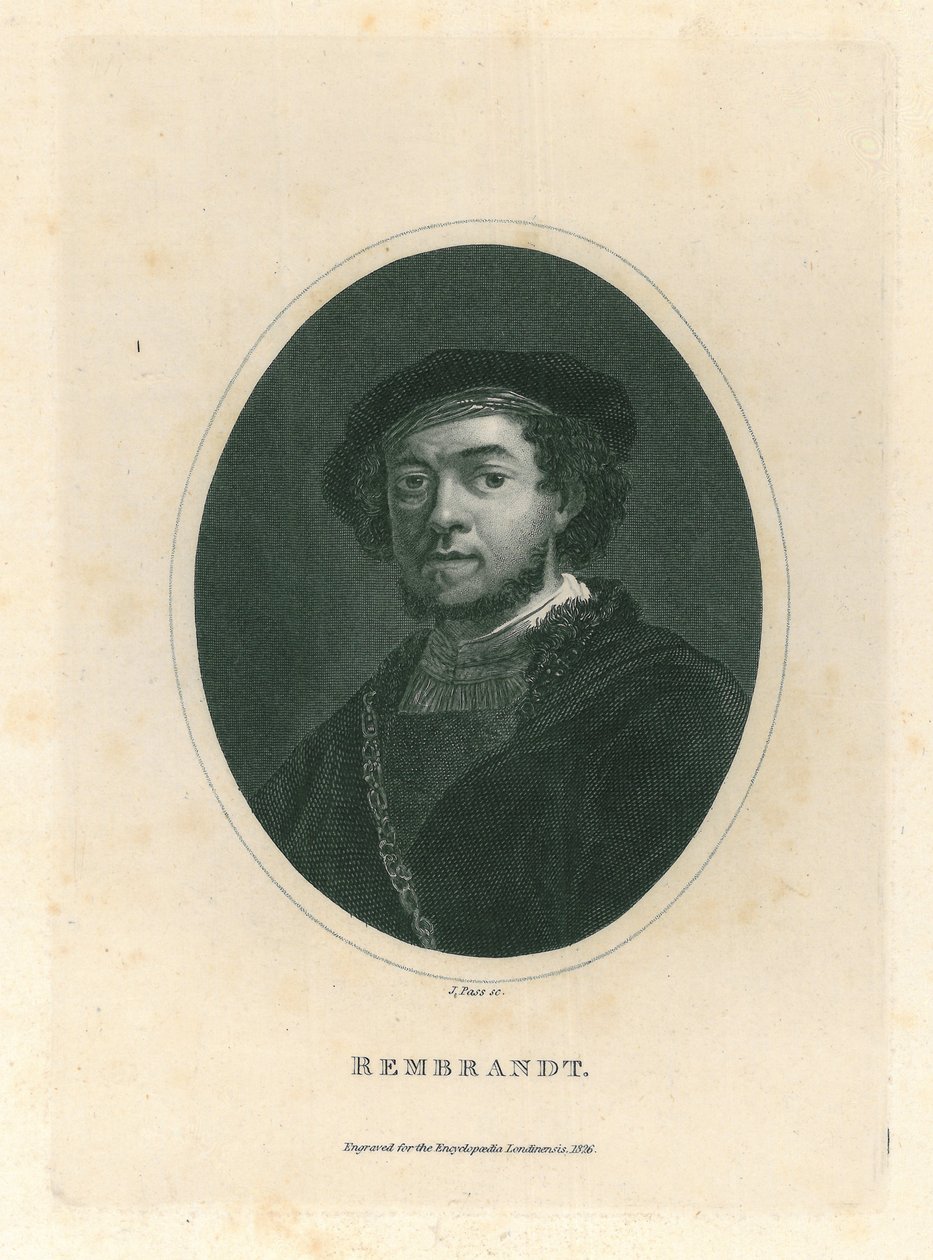 Rembrandt, 1826 by J. Pass