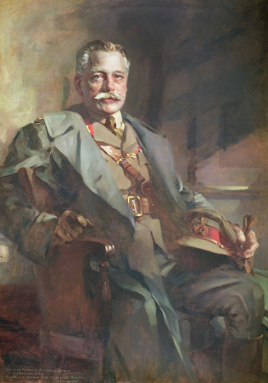 Bemersyde Mareşal Earl Haig by J.B.A. Anderson