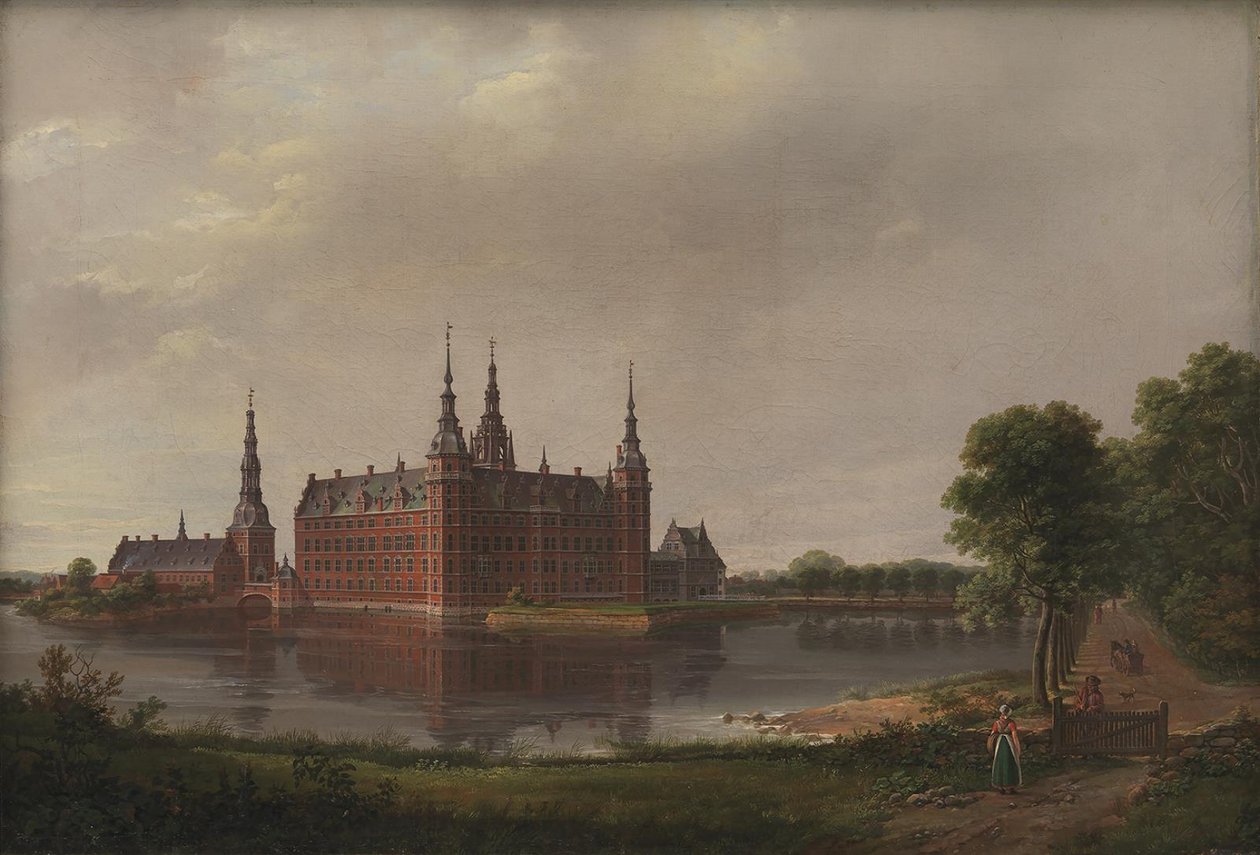 Frederiksborg Kalesi by Johan Christian Dahl