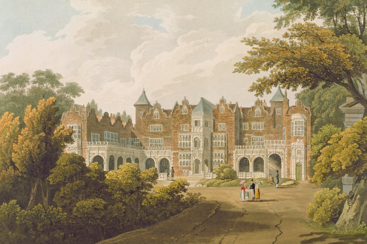 Holland House, R. Havell und Son tarafından oyulmuş Sayın Lord Holland