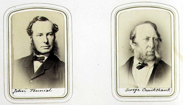 Sir John Tenniel (1820-1914) ve George Cruikshank