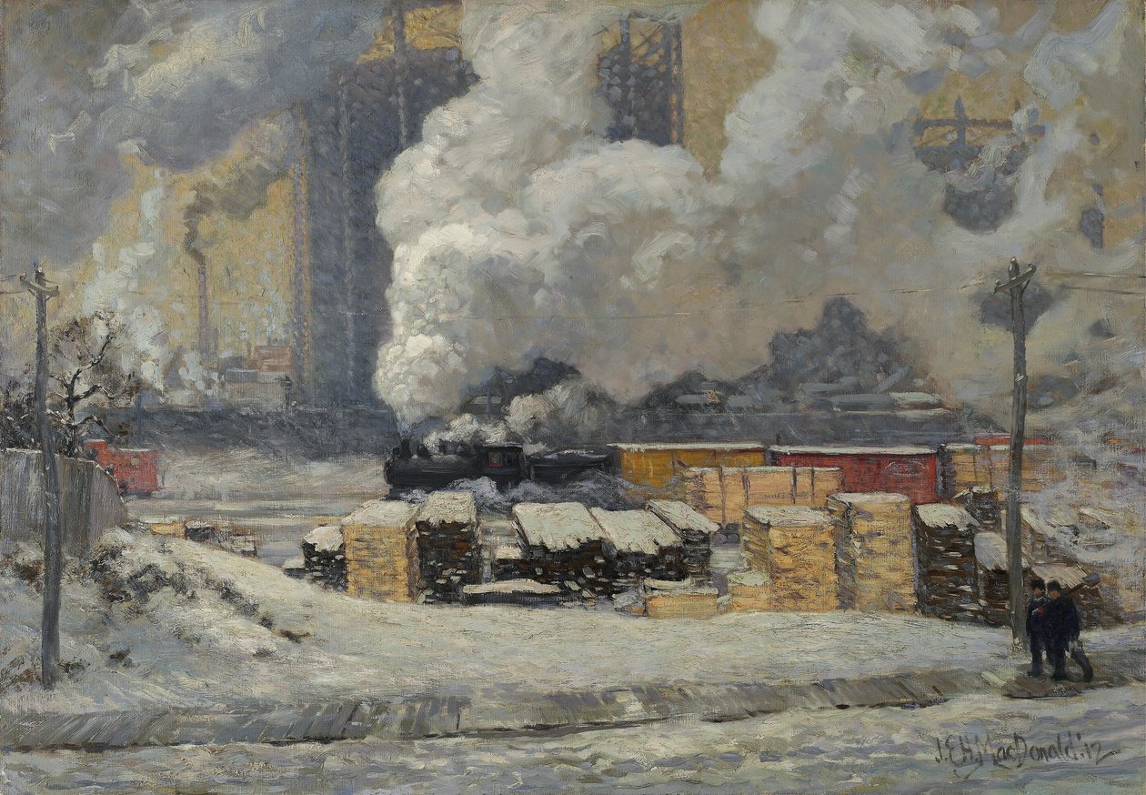 Parçalar ve Trafik by J.E.H. MacDonald
