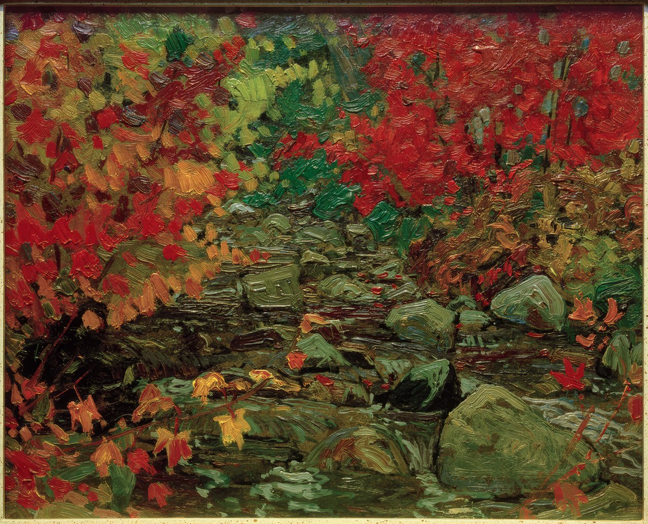 Sonbahar Yaprakları, Batchewana Wood by J.E.H. MacDonald