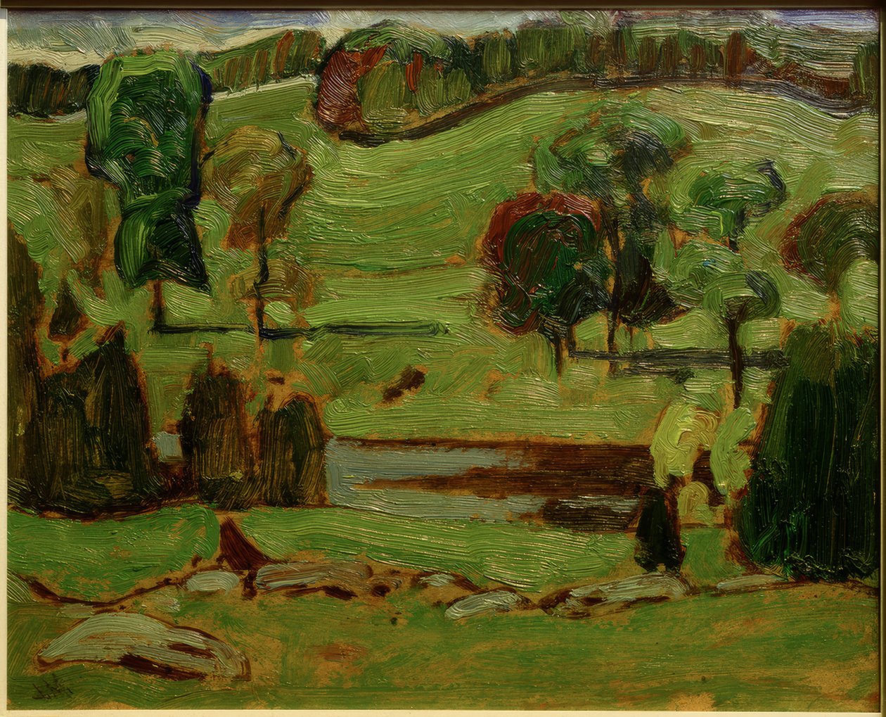 Moore Tepesi, Martı Nehri by J.E.H. MacDonald