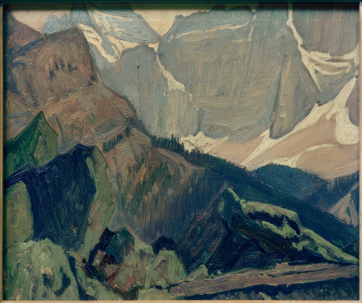 Biddle Dağı by J.E.H. MacDonald