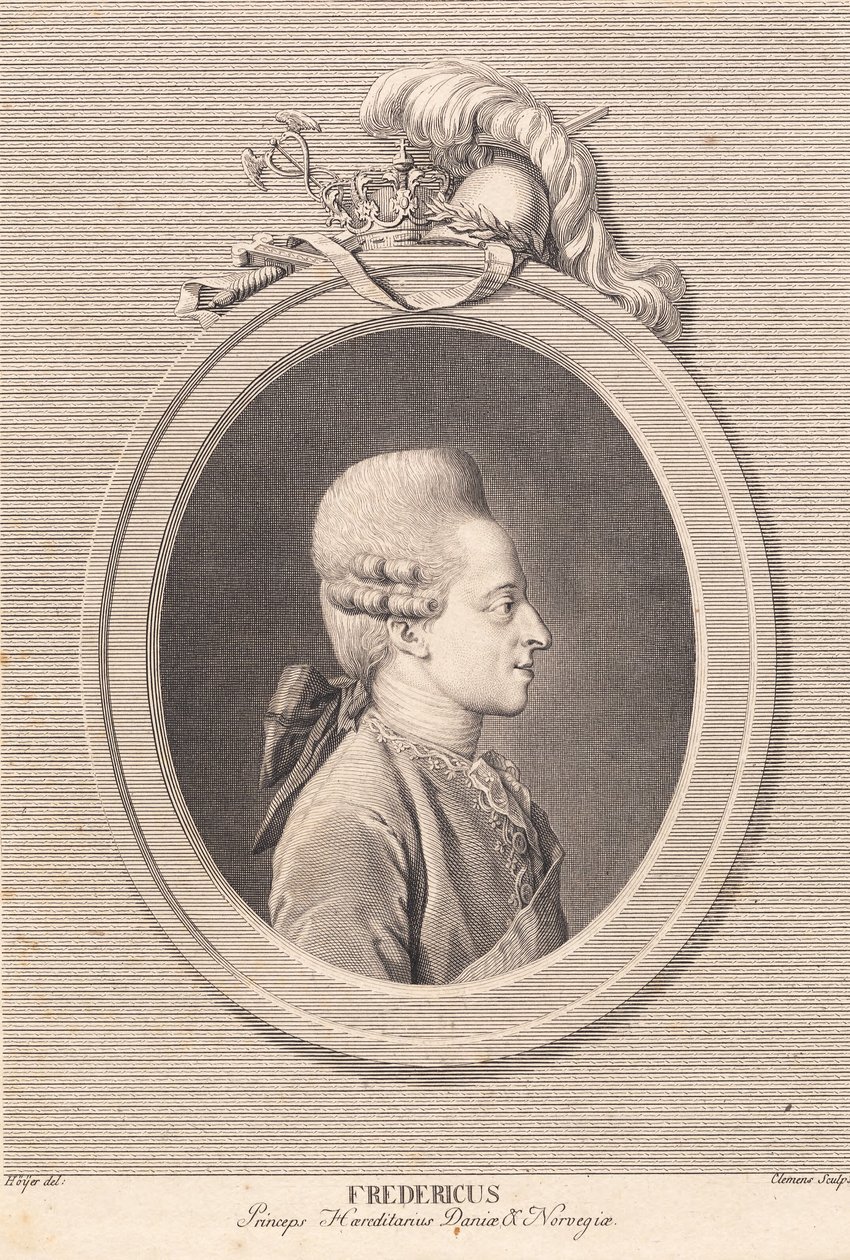 Veliaht Prens Frederik by J.F. Clemens