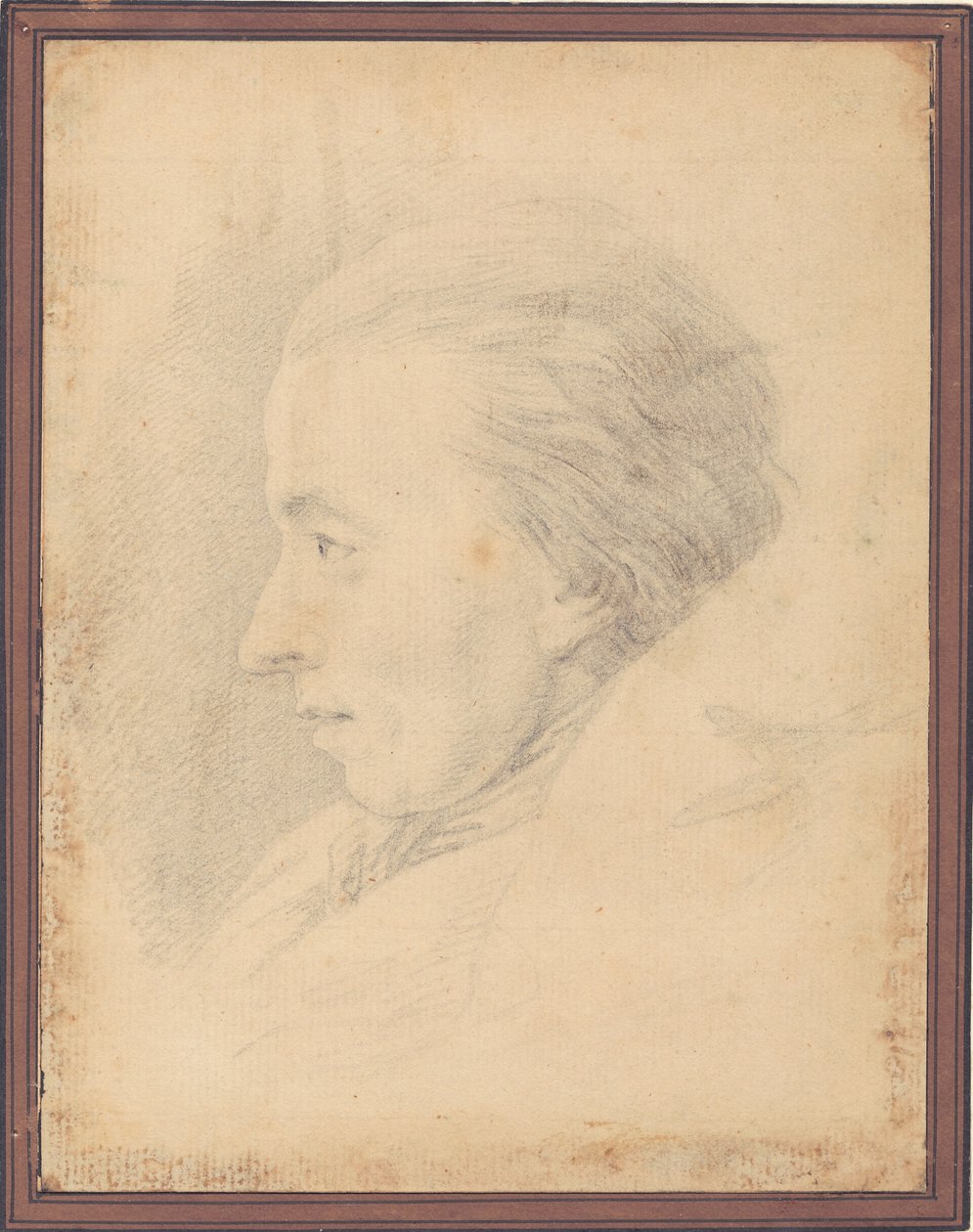 Şair Johannes Ewald'ın portresi (1743-81) by J.F. Clemens