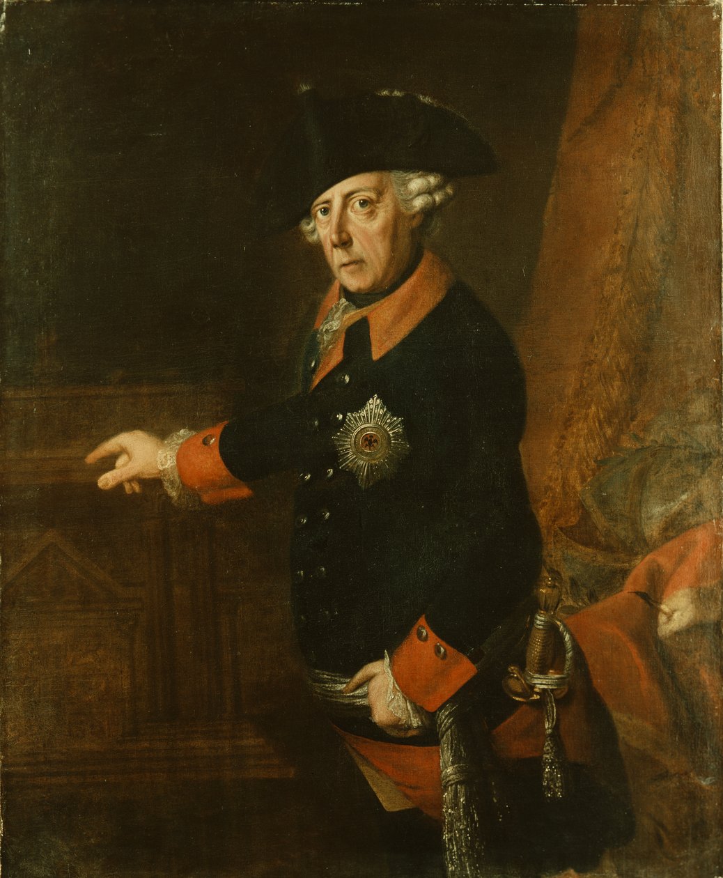 Prusya Kralı II. Frederick, c.1763 by J.H.C. Franke