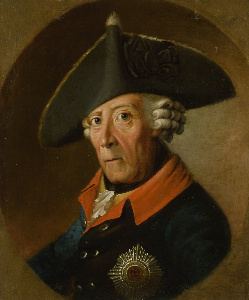 Prusya Kralı II. Friedrich, by J.H.C. Franke