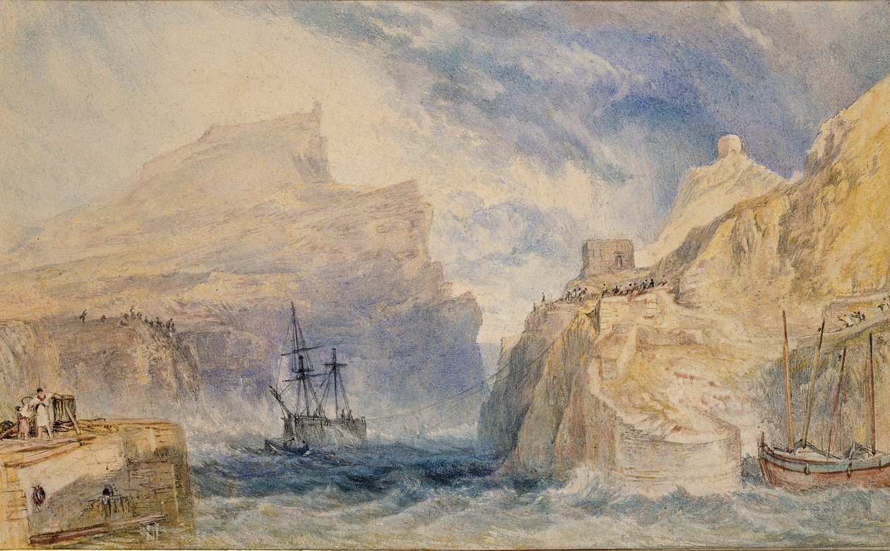 Boscastle, Cornwall, c1824 by Joseph Mallord William Turner