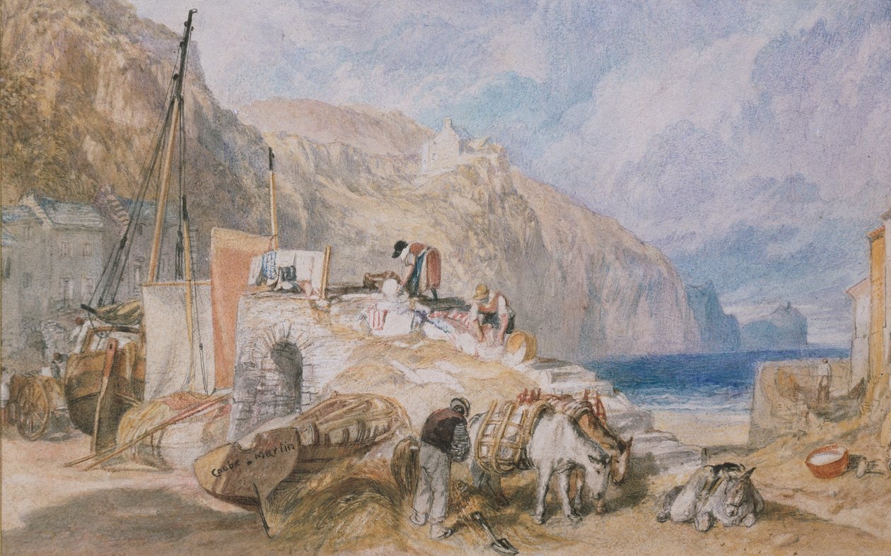 Combe Martin, Devonshire, c1824 by Joseph Mallord William Turner