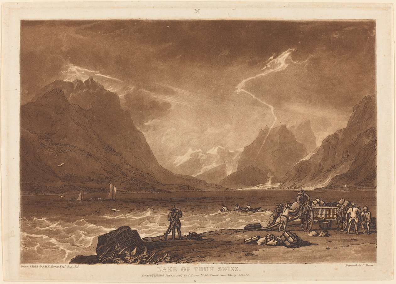 Thun Gölü, 1808