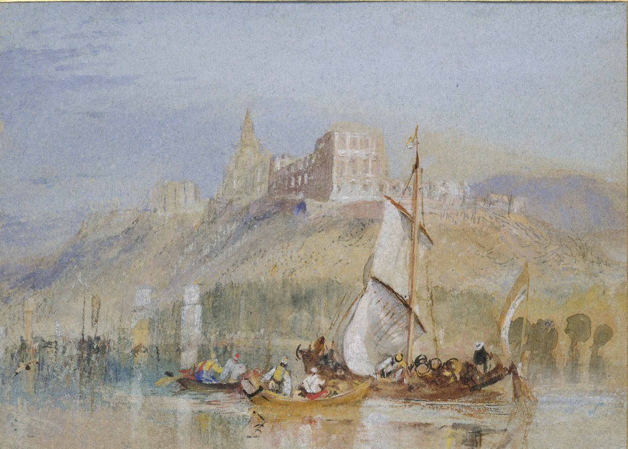 Montjean, c1830 by Joseph Mallord William Turner