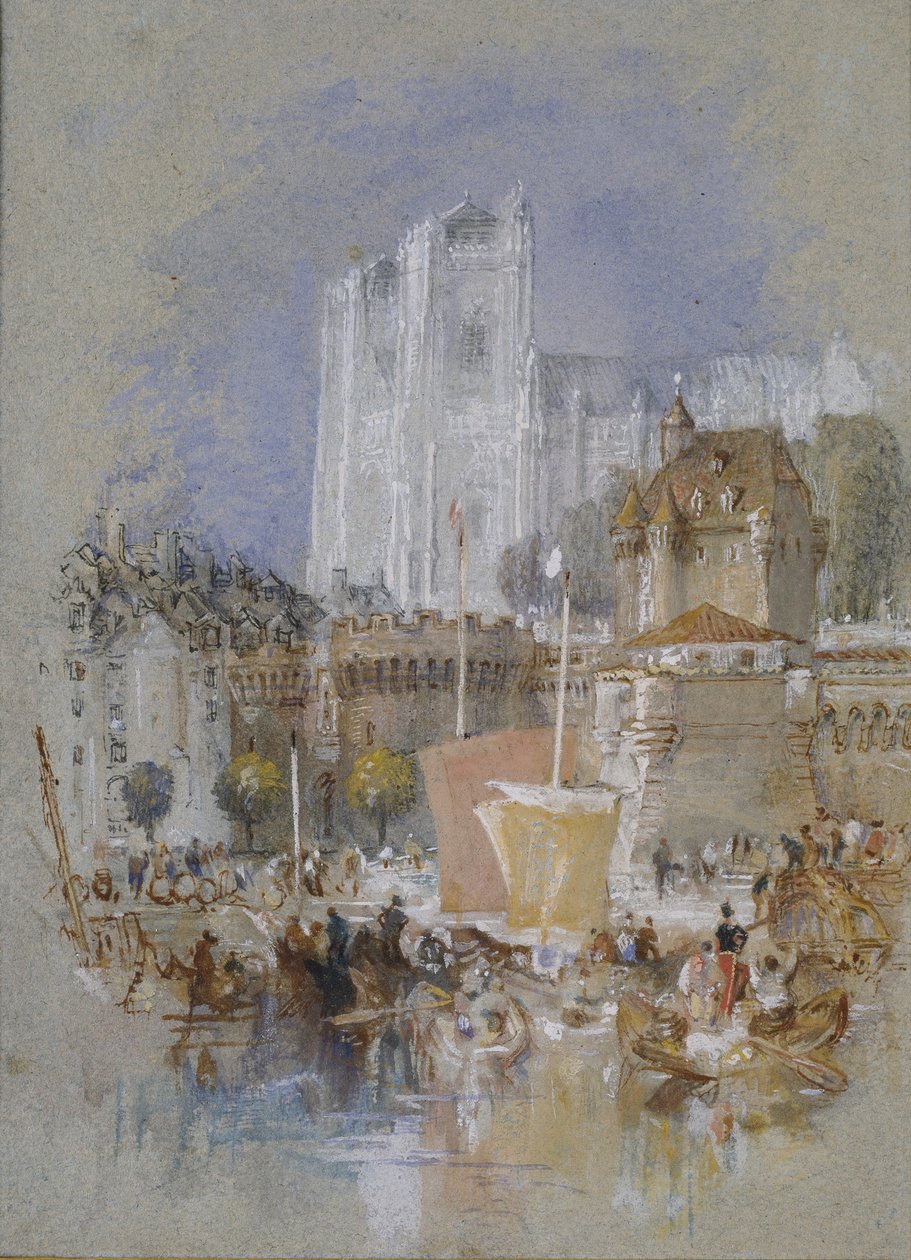 Nantes, 1826-1830 by Joseph Mallord William Turner