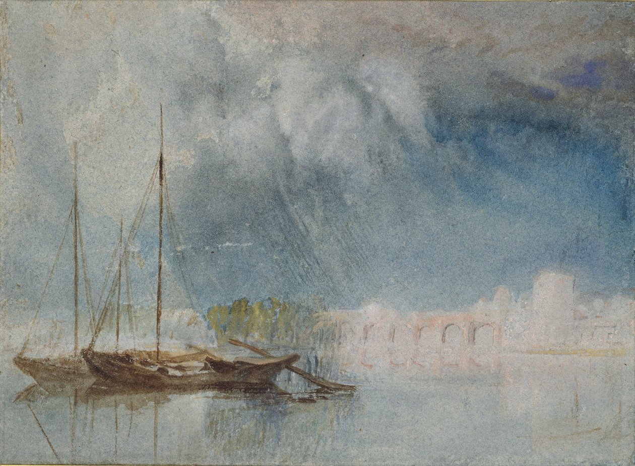 Nantes: Pirmil Köprüsü, c1830 by Joseph Mallord William Turner