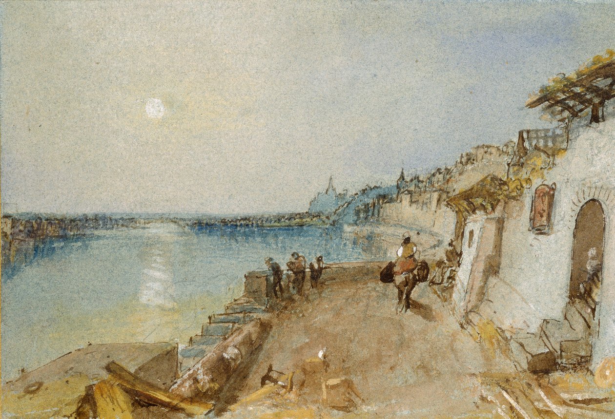 Rietz, Saumur yakınlarında, c1830 by Joseph Mallord William Turner