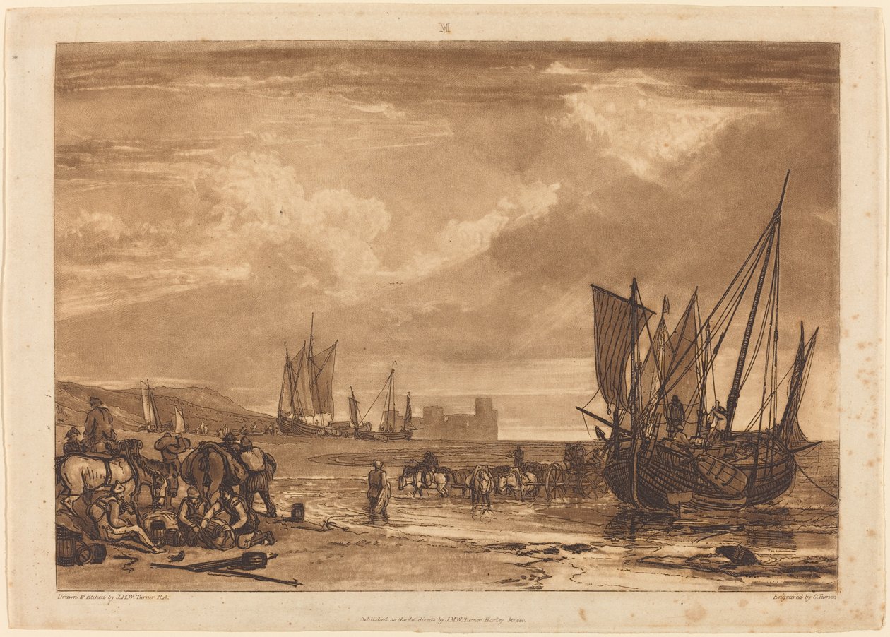 Fransız Sahilinde Sahne, 1807