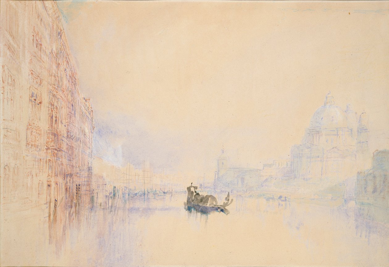 Venedik: Büyük Kanal, 1840 by Joseph Mallord William Turner