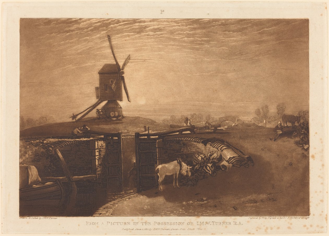 Yel Değirmeni ve Kilit, 1811
