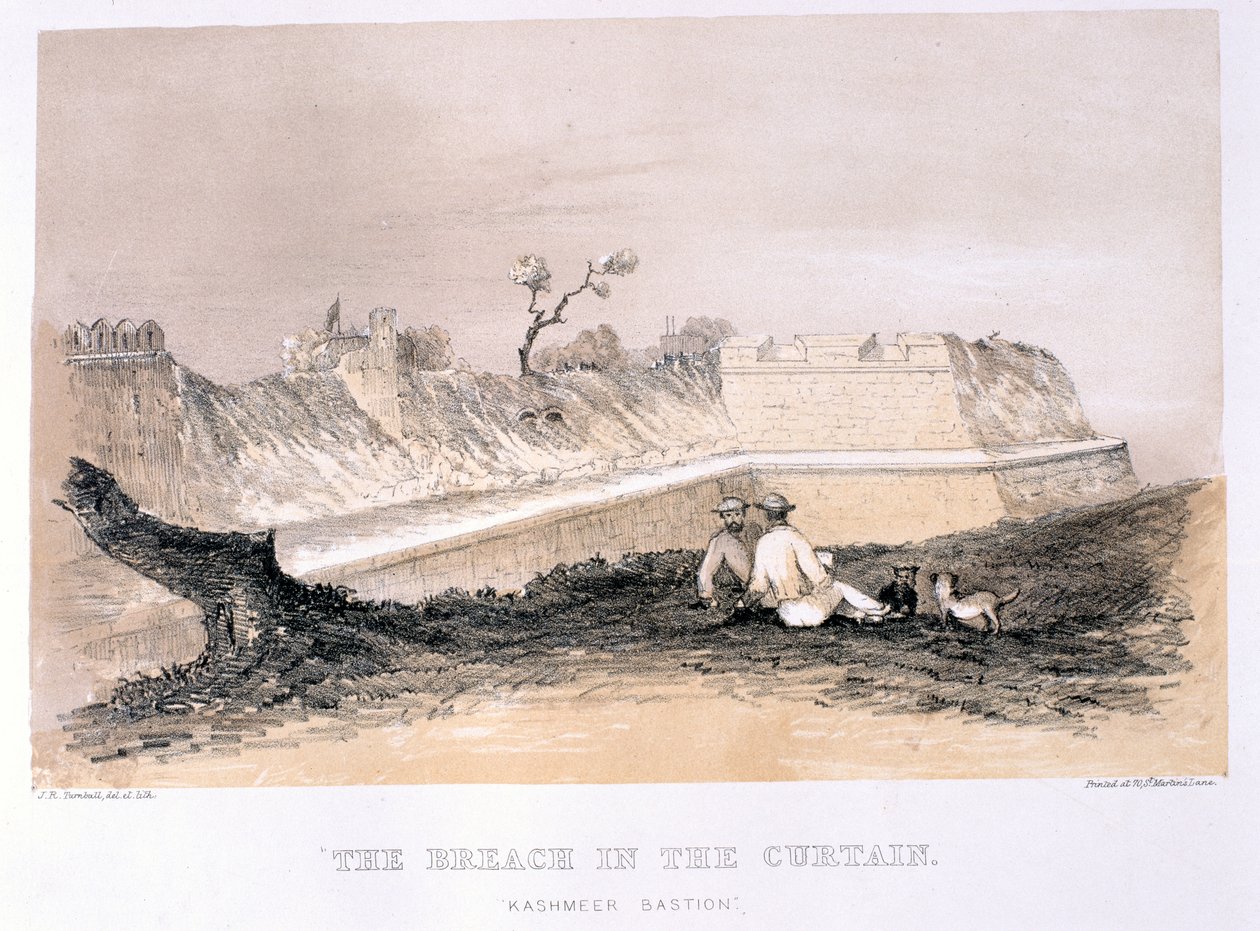 Perdedeki İhlal, T. McLean tarafından yayınlandı, 1858 by J.R. Turnbull