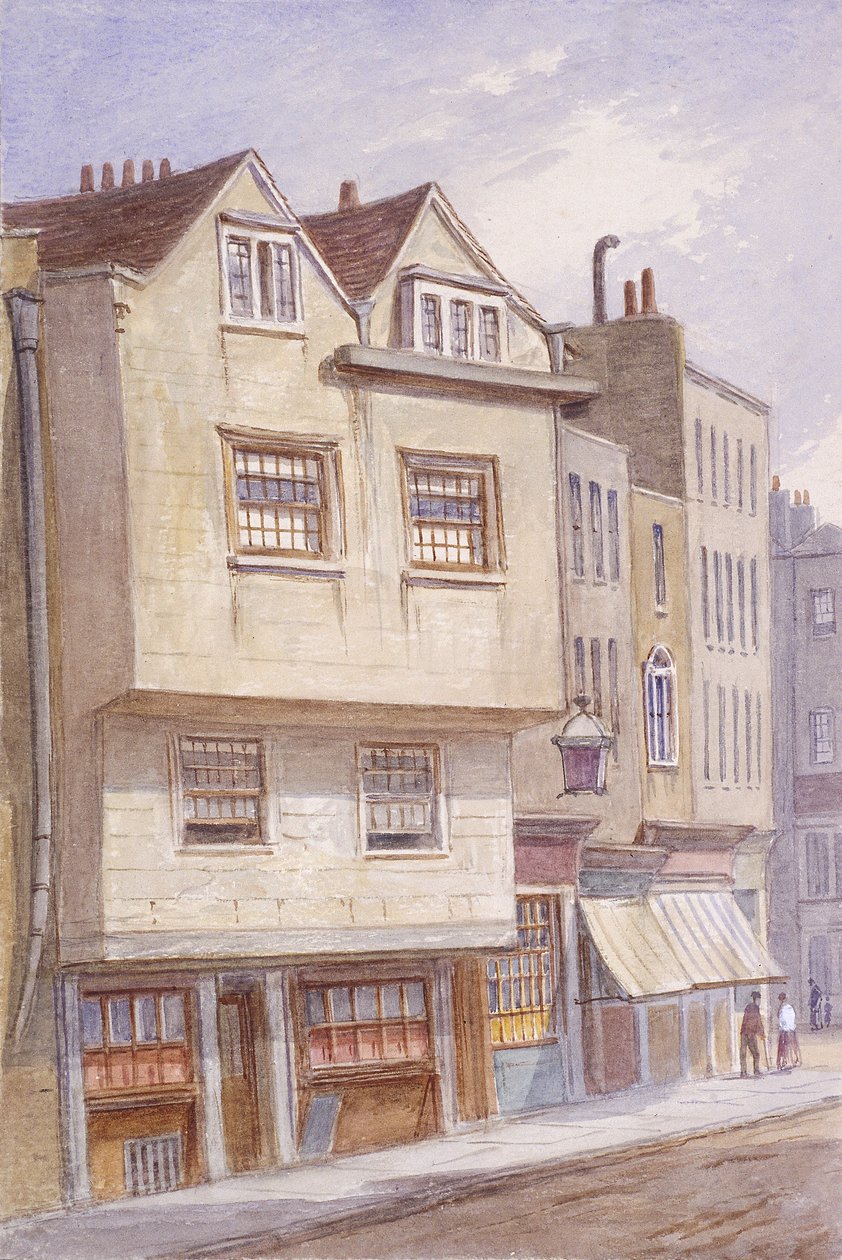 Fetter Lane, Londra, 1870 by JT Wilson