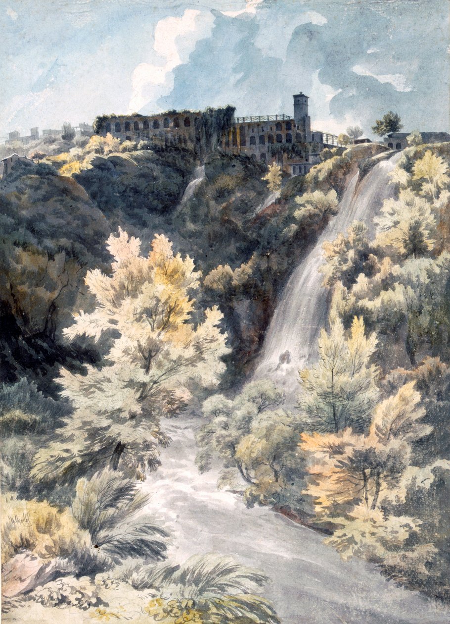 Maecenas Villası, Tivoli by J.W. Smith