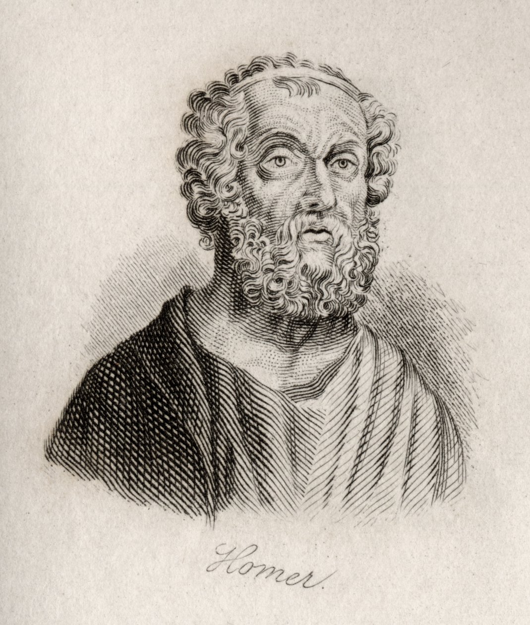 Homeros by J.W. Cook