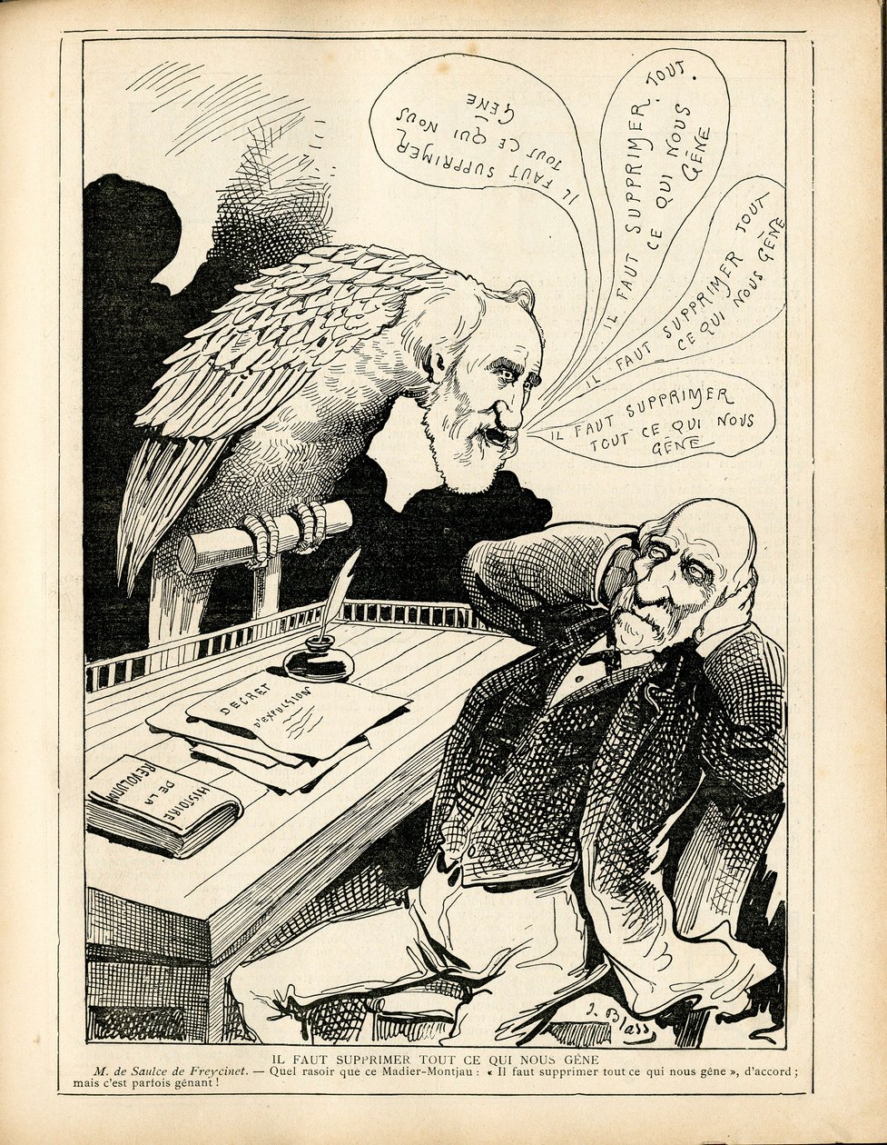 Le Triboulet, S&B Hiciv by J. (1847 1892) Blass