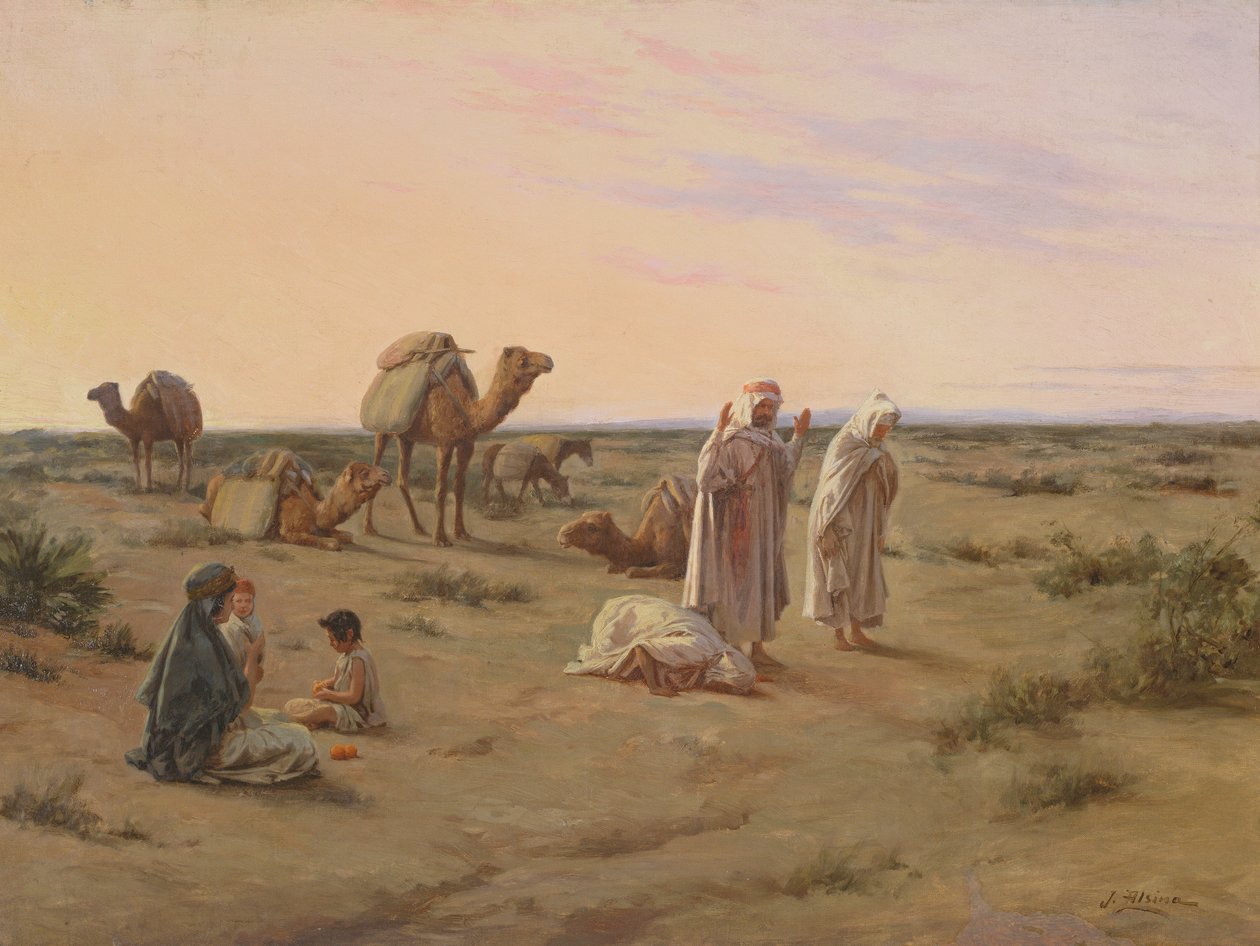 Çölde dua etmek by J. Alsina