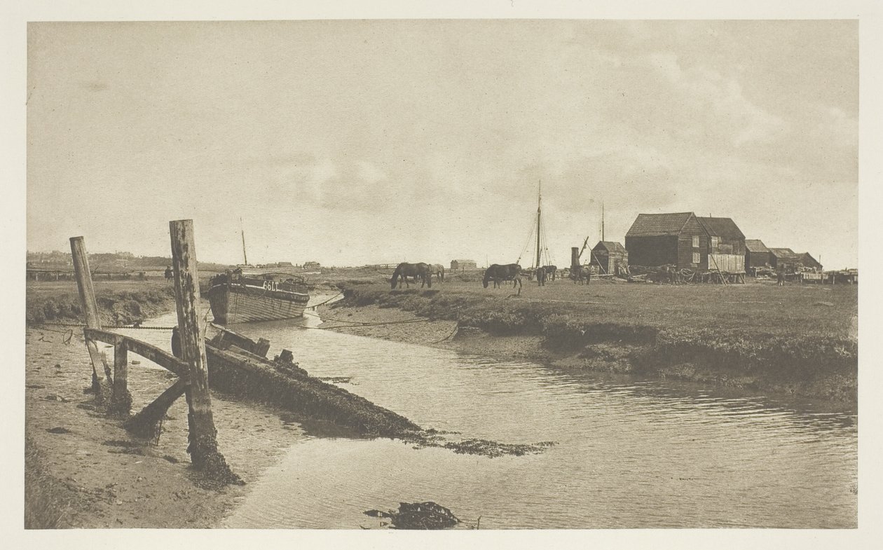 Bir Gelgit Nehri, Doğu Kıyısı by J. B. B. Wellington