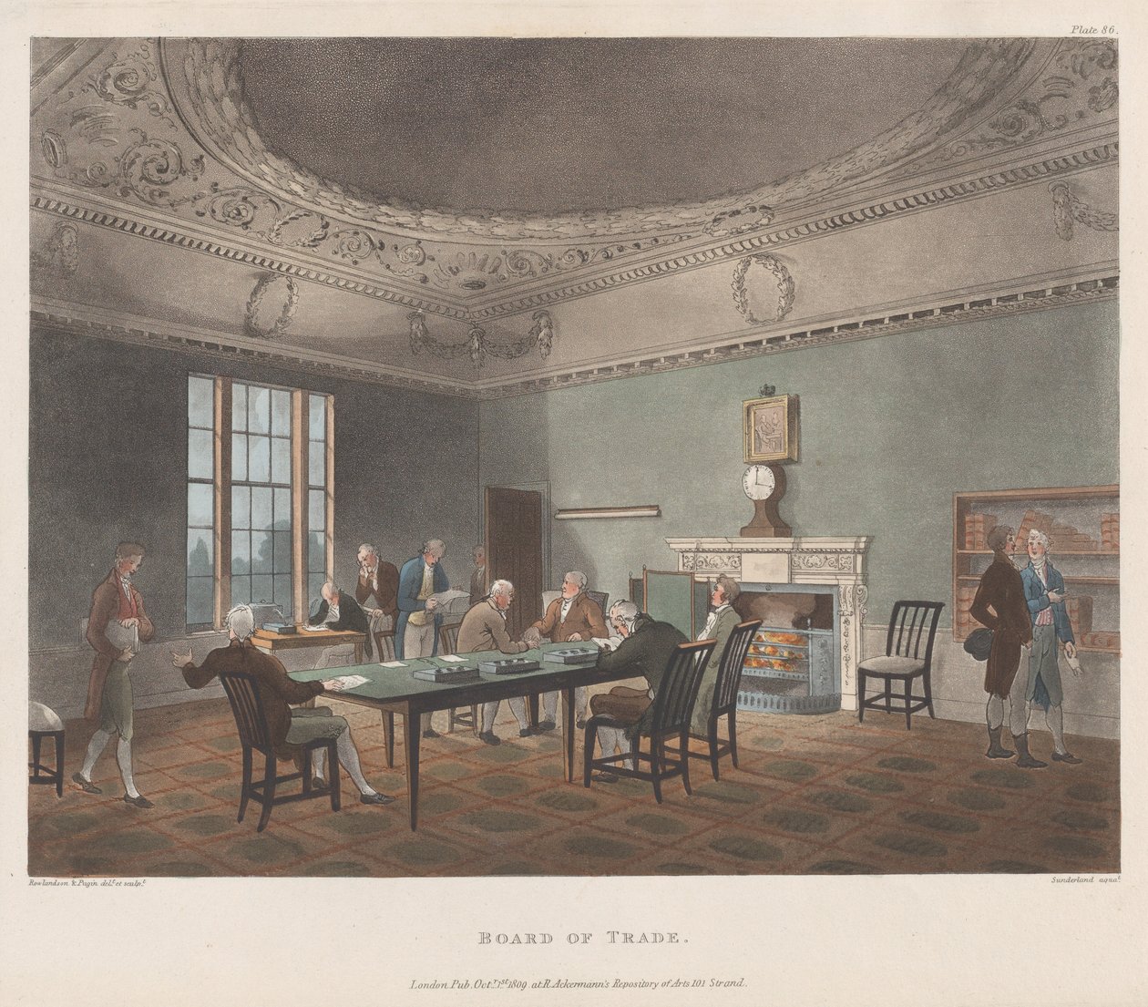 Ticaret Kurulu, 1 Ekim 1809., 1 Ekim 1809. by J. Bluck