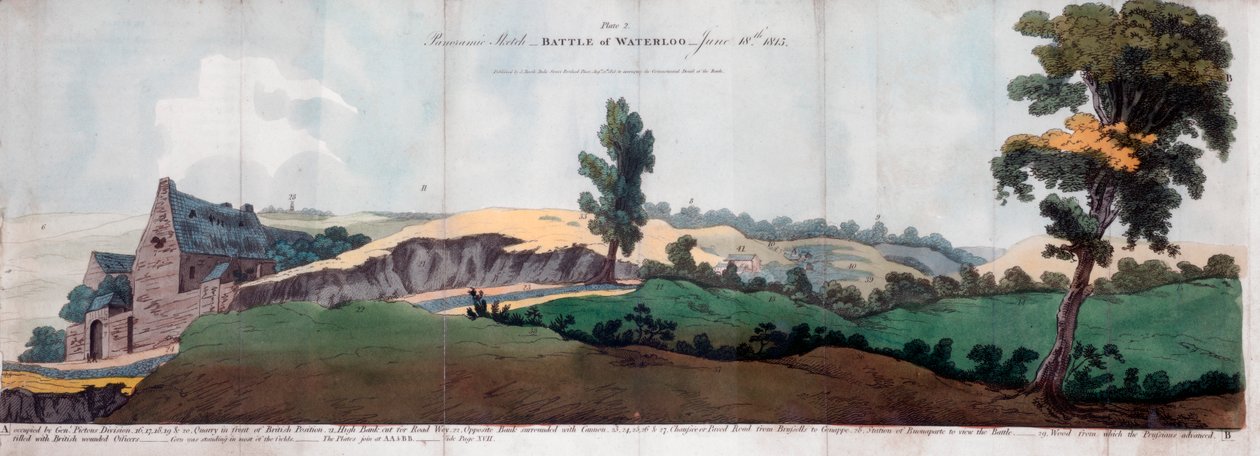 Waterloo Savaşı, 1815 1816. by J Booth
