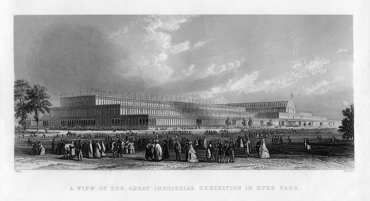 Büyük Sergi, Hyde Park, Londra, 1851. by J. C. Armytage