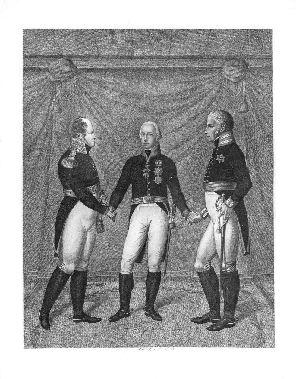 Kutsal İttifak, 1815 by J. C. Bock
