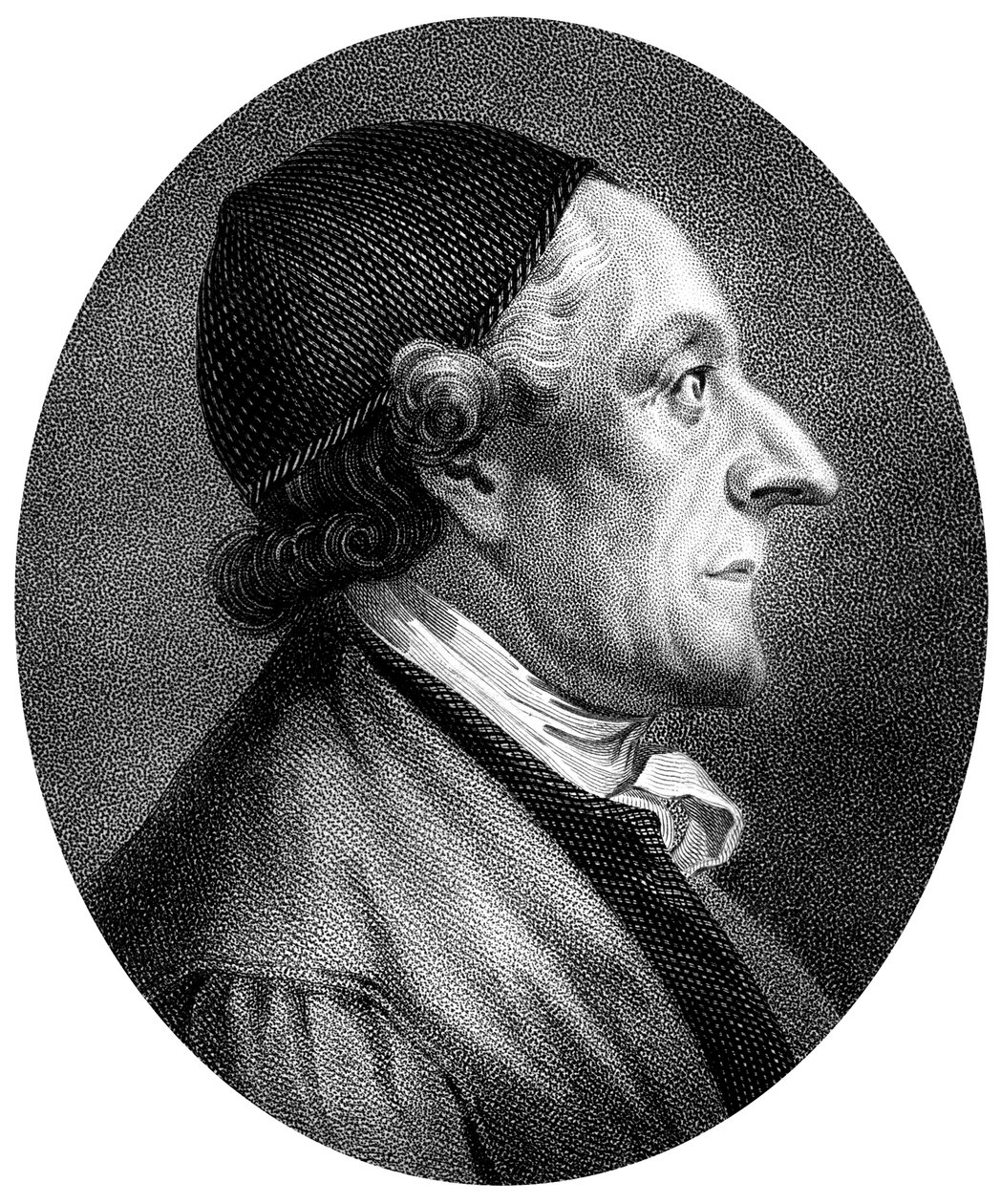 Johann Kaspar Lavater, İsviçreli fizyognomist ve ilahiyatçı, 1813. by J. Chapman