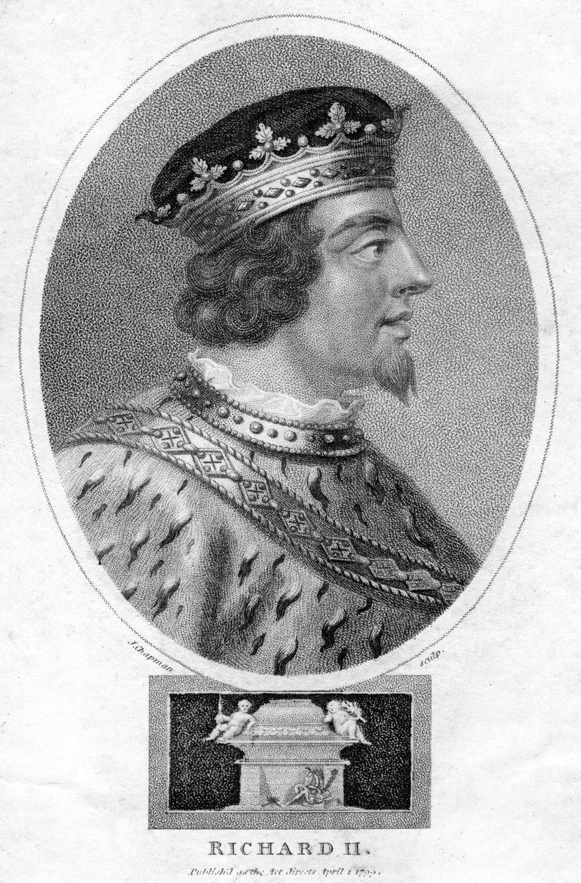 İngiltere Kralı II. Richard, 1799. by J. Chapman
