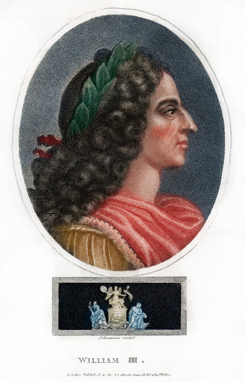 William III, İngiltere, İskoçya ve İrlanda Kralı, 1804. by J. Chapman